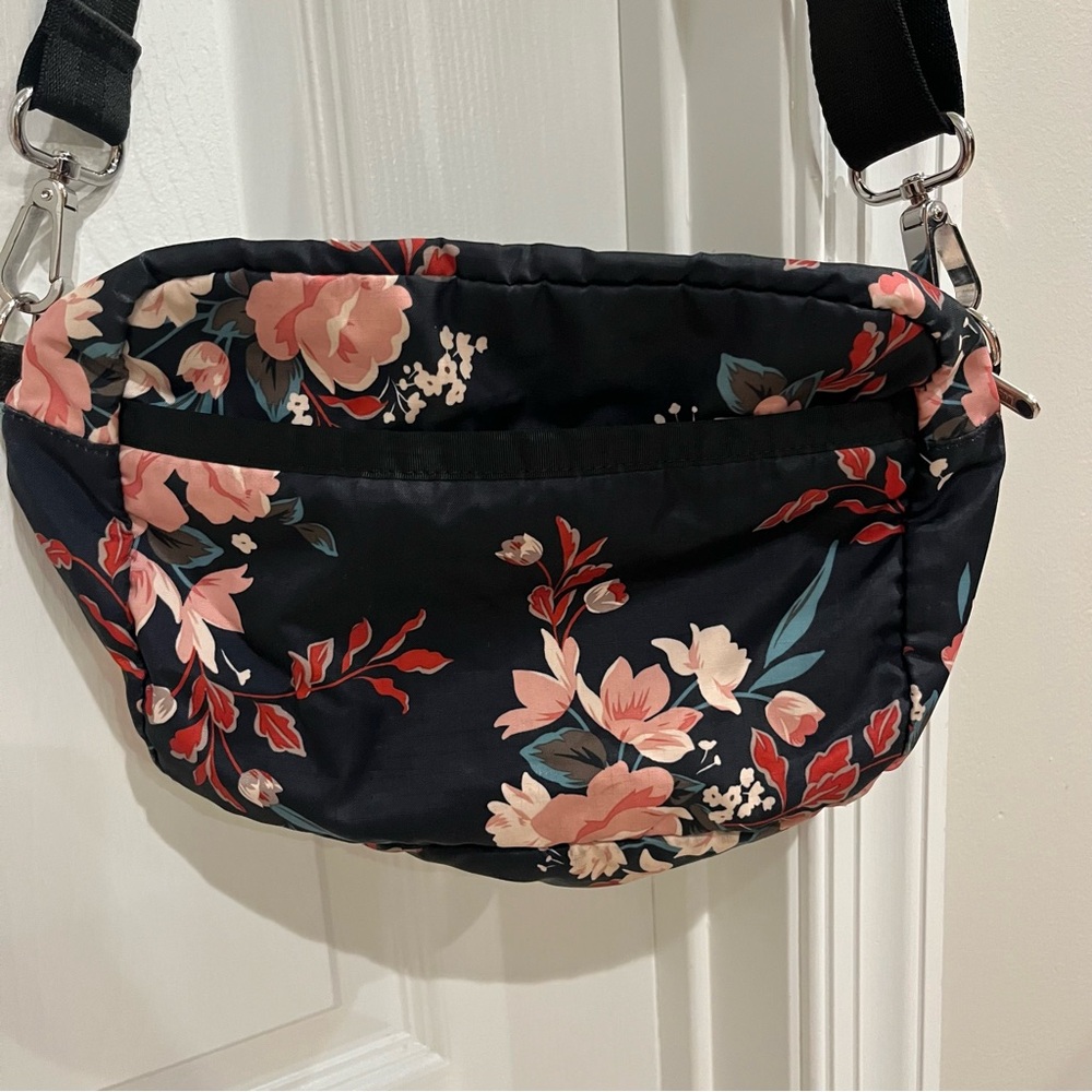 Lesportsac Navy Floral Shoulder Bag - Picture 2 of 7